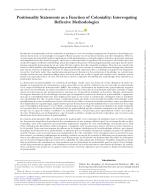 Positionality Statements as a Function of Coloniality: Interrogating Reflexive Methodologies