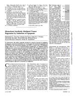 Monoclonal Antibody-Mediated Tumor Regression by Induction of Apoptosis