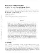 From Persona to Personalization: A Survey on Role-Playing Language Agents