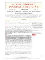 A Phase 3, Randomized, Controlled Trial of Resmetirom in NASH with Liver Fibrosis