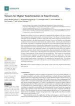 Sensors for Digital Transformation in Smart Forestry