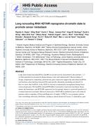 Long noncoding RNA HOTAIR reprograms chromatin state to promote cancer metastasis