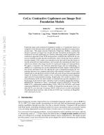 CoCa: Contrastive Captioners are Image-Text Foundation Models