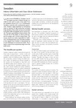 Mental health in Sweden