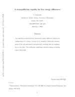 A nonequilibrium equality for free energy differences