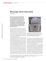Microscopy and its focal switch