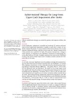 Robot-Assisted Therapy for Long-Term Upper-Limb Impairment after Stroke