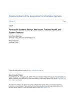 Persuasive Systems Design: Key Issues, Process Model, and System Features