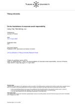 On the foundations of corporate social responsibility