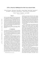 XTTS: a Massively Multilingual Zero-Shot Text-to-Speech Model