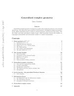 Generalized complex geometry