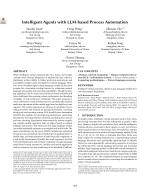 Intelligent Agents with LLM-based Process Automation