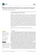 Hydrogels and Wound Healing: Current and Future Prospects