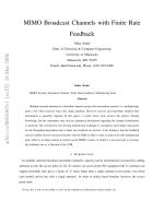 MIMO Broadcast Channels with Finite Rate Feedback