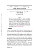 DiffusionPDE: Generative PDE-Solving Under Partial Observation