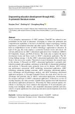 Empowering education development through AIGC: A systematic literature review