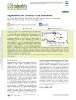 Degradation Rates of Plastics in the Environment