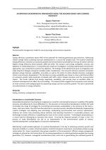 AN IMPROVED ENVIRONMENTAL MANAGEMENT MODEL FOR ASSURING ENERGY AND ECONOMIC PROSPERITY