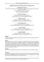 MORPHOLOGICAL FEATURES OF MIRZACHOL OASIS SOILS AND THEIR CHANGES