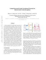 Actional-Structural Graph Convolutional Networks for Skeleton-based Action Recognition