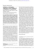 Inhibition of Hedgehog signaling by direct binding of cyclopamine to Smoothened