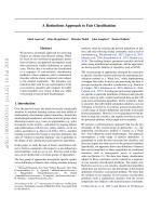 A Reductions Approach to Fair Classification