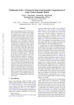 Multimodal ArXiv: A Dataset for Improving Scientific Comprehension of Large Vision-Language Models