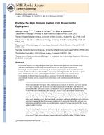 Pivoting the Plant Immune System from Dissection to Deployment