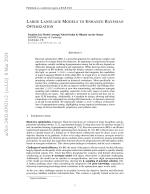 Large Language Models to Enhance Bayesian Optimization