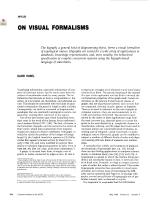 ON VISUAL FORMALISMS