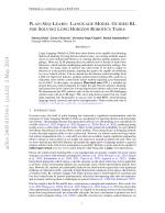 PLAN-SEQ-LEARN: LANGUAGE MODEL GUIDED RL FOR SOLVING LONG HORIZON ROBOTICS TASKS