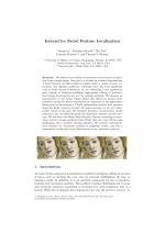 Interactive Facial Feature Localization