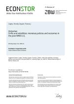 Drifts and volatilities: monetary policies and outcomes in the post WWII U.S.