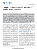 Comprehensive molecular portraits of human breast tumours