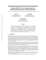 Fashion-MNIST: a Novel Image Dataset for Benchmarking Machine Learning Algorithms
