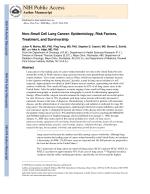 Non-Small Cell Lung Cancer: Epidemiology, Risk Factors, Treatment, and Survivorship