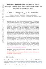 AdaShield: Safeguarding Multimodal Large Language Models from Structure-based Attack via Adaptive Shield Prompting