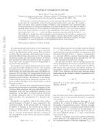 Topological entanglement entropy