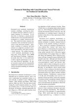Document Modeling with Gated Recurrent Neural Network for Sentiment Classification