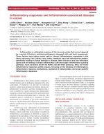 Inflammatory responses and inflammation-associated diseases in organs