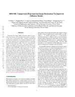 HIR-Diff: Unsupervised Hyperspectral Image Restoration Via Improved Diffusion Models