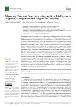 Advancing Glaucoma Care: Integrating Artificial Intelligence in Diagnosis, Management, and Progression Detection