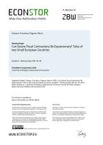 Can Severe Fiscal Contractions Be Expansionary? Tales of two Small European Countries