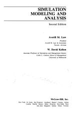 SIMULATION MODELING AND ANALYSIS