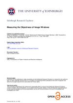 Measuring the Objectness of Image Windows