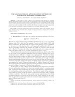 THE SAMPLE AVERAGE APPROXIMATION METHOD FOR STOCHASTIC DISCRETE OPTIMIZATION