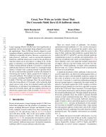The Crescendo Multi-Turn LLM Jailbreak Attack