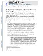 The history and future of targeting cyclin-dependent kinases in cancer therapy