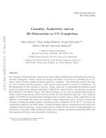 Causality, Analyticity and an IR Obstruction to UV Completion