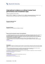 International evidence on ethical mutual fund performance and investment style